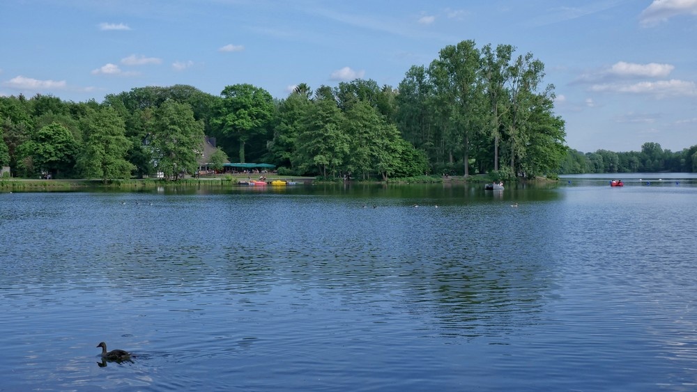 Der Rubbenbruchsee im Stadtteil Westerberg bietet viele Freizeitmöglichkeiten.