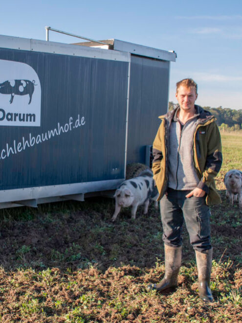 Peer Sachtleben vom Schlehbaumhof