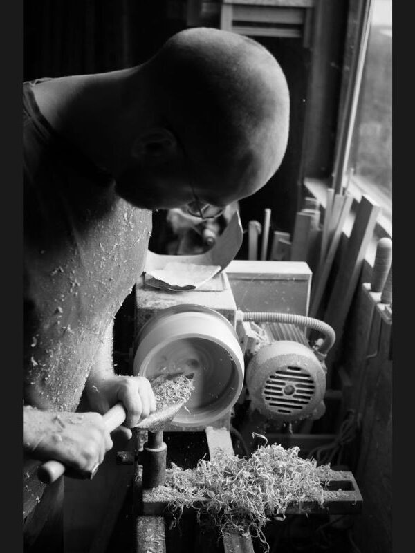 Malte bei der Arbeit