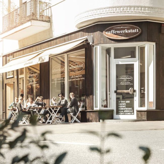 caffewerkstatt von außen