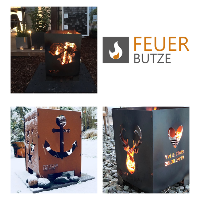 Feuerbutze_web Feuerbutzen und Zubehör für Garten, Terrasse oder Balkon