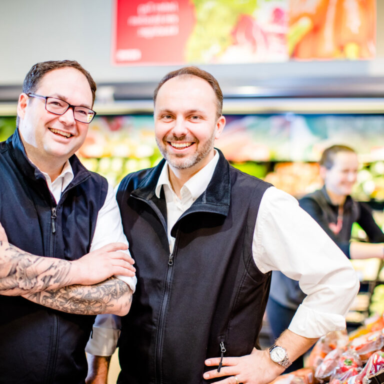 Jens Kaluscha und Oliver Wehling setzen auf Produkte und Dienstleistungen aus kleinen bis mittelständischen Unternehmen vor Ort.