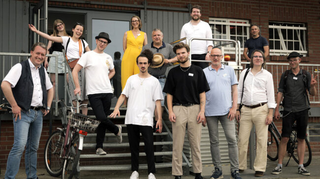 In einem Ganztags-Workshop diskutierten viele Beteiligte verschiedenster Institionen und Organisationen im Lauten Speicher im Osnabrücker Hafen die wichtigsten Aspekte für eine erfolgreiche Aufstellung Osnabrücks als Musikstandort.