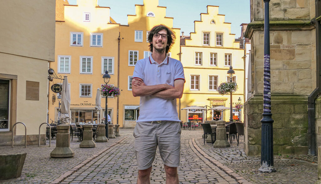 Forscher und Kinofan Paul Catala schätzt in Osnabrück insbesondere das vielfältige kulturelle Angebot.